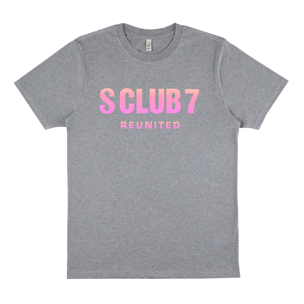 S Club 7 - S Club - Grey Sunset Logo T-shirt